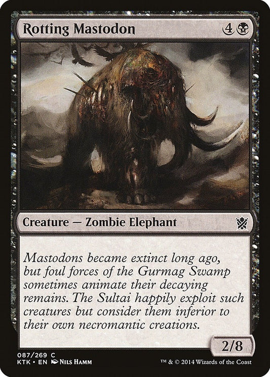 Image for Rotting Mastodon (87) (Khans of Tarkir) - Magic: The Gathering