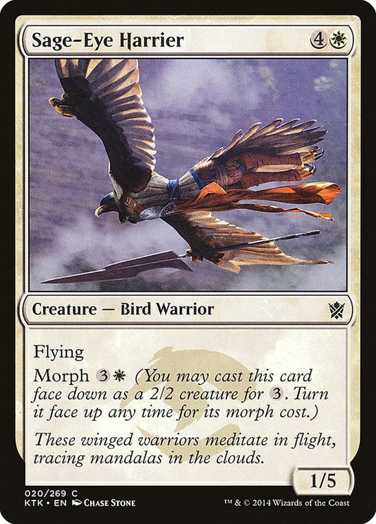 Image for Sage-Eye Harrier (20) (Khans of Tarkir) - Magic: The Gathering
