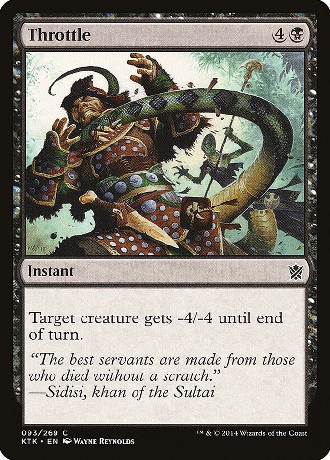 Image for Throttle (93) (Khans of Tarkir) - Magic: The Gathering