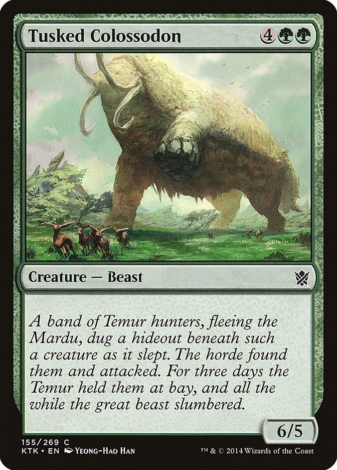 Image for Tusked Colossodon (155) (Khans of Tarkir) - Magic: The Gathering