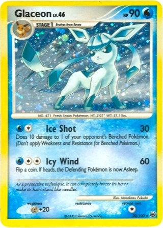 Image for Glaceon - 20/100 (DP Majestic Dawn) (020/100) (Deck Exclusives) - Pokemon