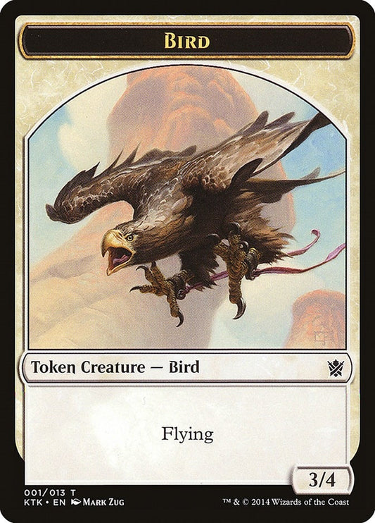 Image for Bird Token (1) (Khans of Tarkir) - Magic: The Gathering