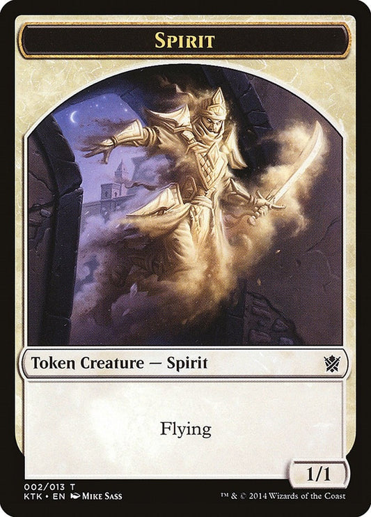 Image for Spirit Token (2) (Khans of Tarkir) - Magic: The Gathering