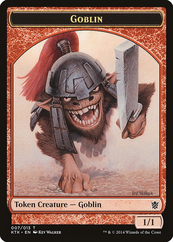 Image for Goblin Token (7) (Khans of Tarkir) - Magic: The Gathering