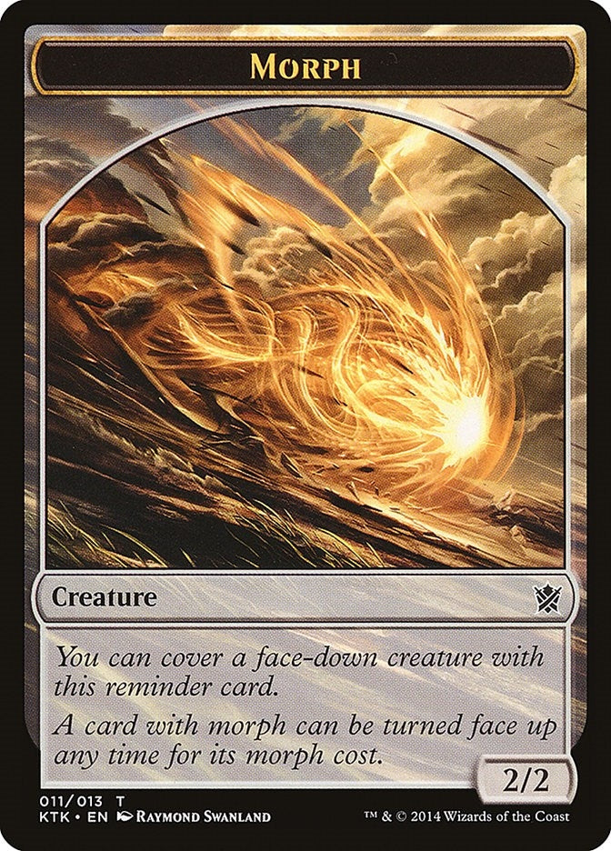 Image for Morph Token (11) (Khans of Tarkir) - Magic: The Gathering