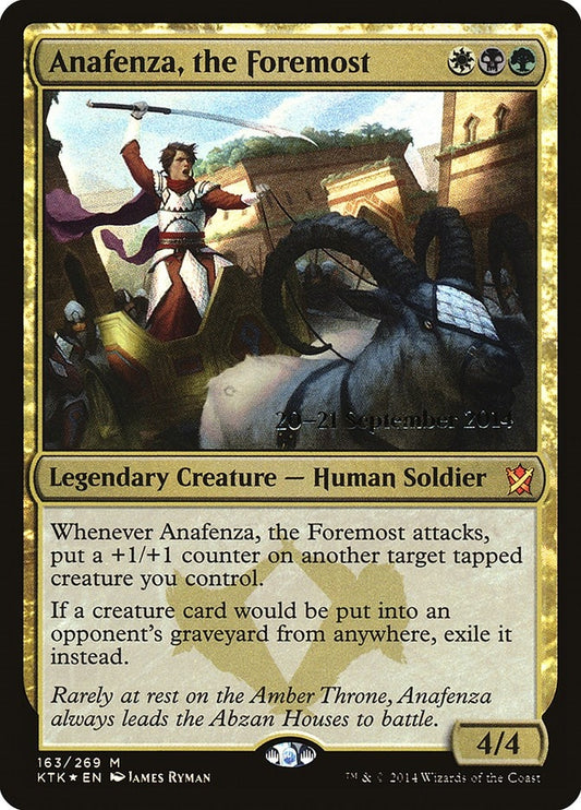 Image for Anafenza, the Foremost (163) (Prerelease Cards) - Magic: The Gathering
