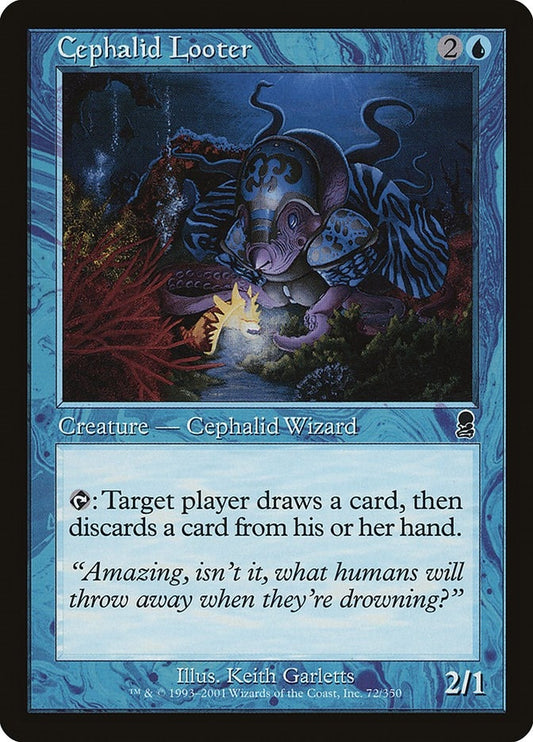 Image for Cephalid Looter (72) (Odyssey) - Magic: The Gathering