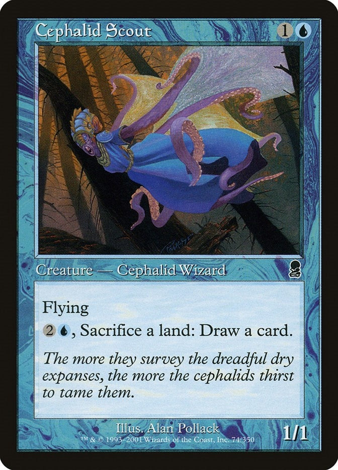 Image for Cephalid Scout (74) (Odyssey) - Magic: The Gathering