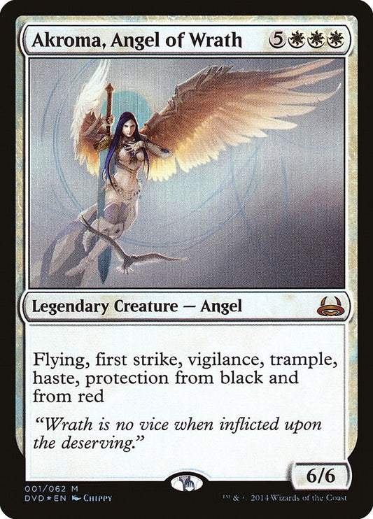 Image for Akroma, Angel of Wrath (1) (Duel Decks: Anthology) - Magic: The Gathering