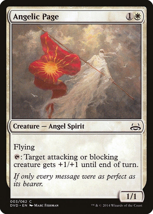 Image for Angelic Page (3) (Duel Decks: Anthology) - Magic: The Gathering