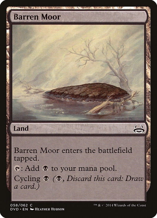 Image for Barren Moor (58) (Duel Decks: Anthology) - Magic: The Gathering