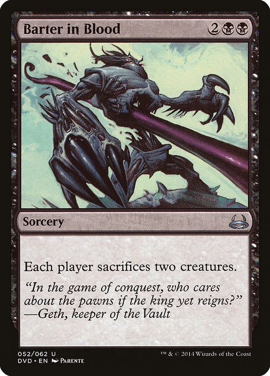 Image for Barter in Blood (52) (Duel Decks: Anthology) - Magic: The Gathering