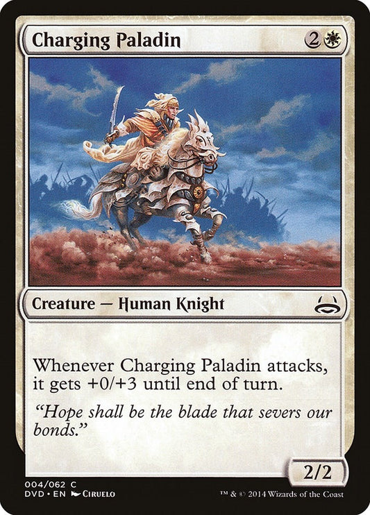 Image for Charging Paladin (4) (Duel Decks: Anthology) - Magic: The Gathering