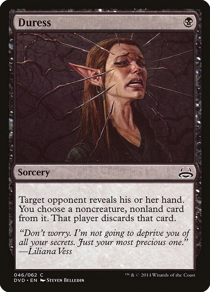Image for Duress (46) (Duel Decks: Anthology) - Magic: The Gathering