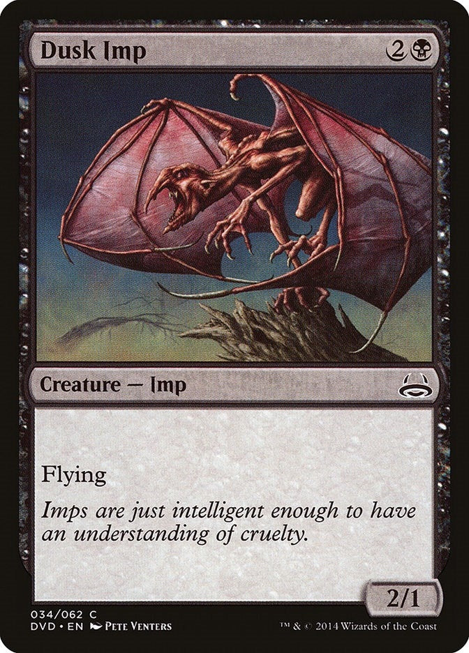 Image for Dusk Imp (34) (Duel Decks: Anthology) - Magic: The Gathering