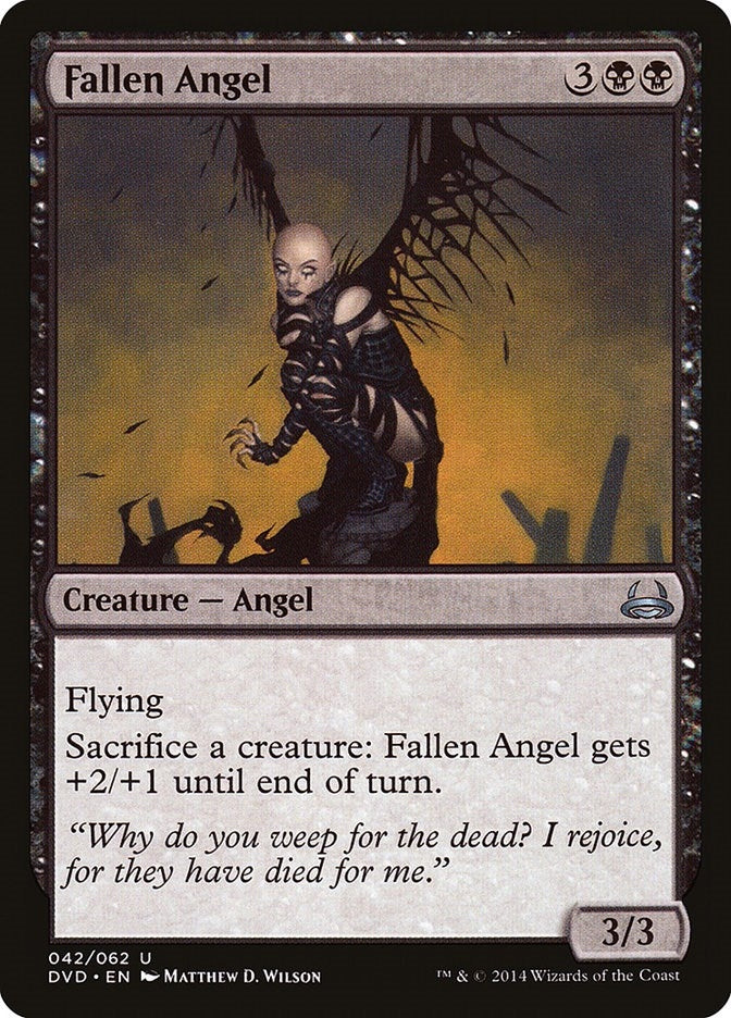 Image for Fallen Angel (42) (Duel Decks: Anthology) - Magic: The Gathering