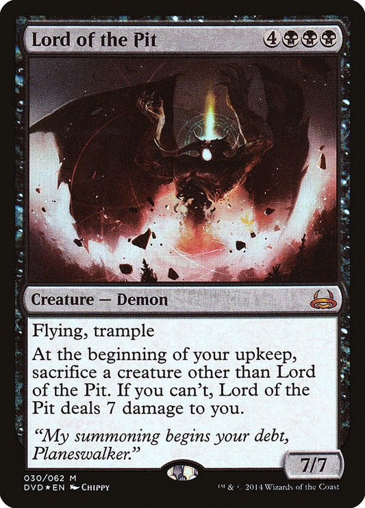 Image for Lord of the Pit (30) (Duel Decks: Anthology) - Magic: The Gathering