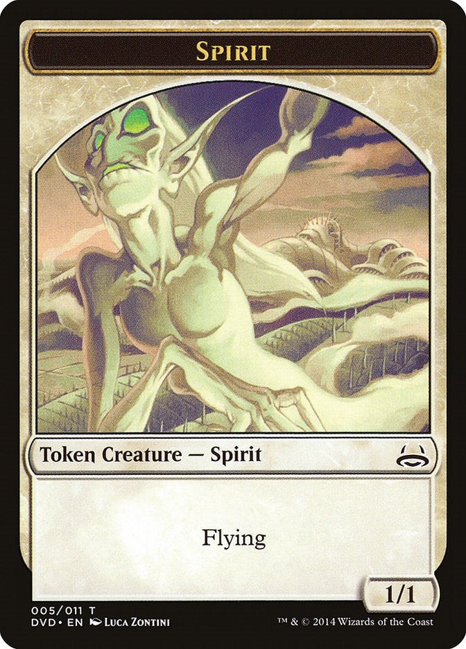 Image for Spirit Token (5) (Duel Decks: Anthology) - Magic: The Gathering