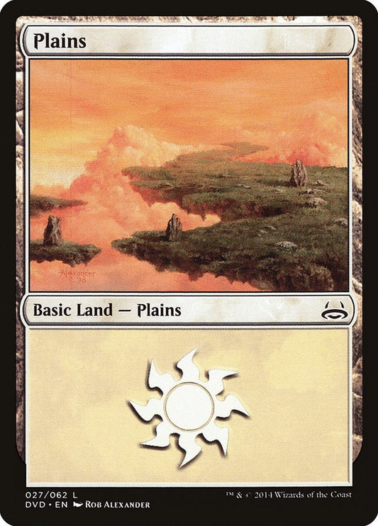 Image for Plains (027) (27) (Duel Decks: Anthology) - Magic: The Gathering