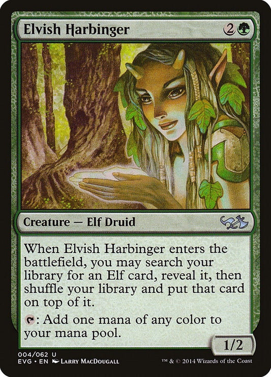 Image for Elvish Harbinger (4) (Duel Decks: Anthology) - Magic: The Gathering