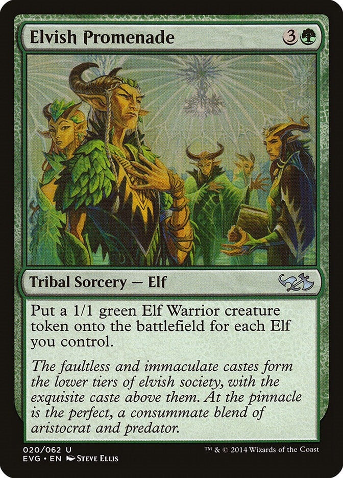 Image for Elvish Promenade (20) (Duel Decks: Anthology) - Magic: The Gathering
