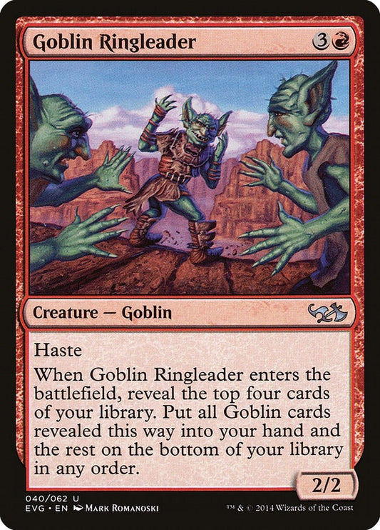 Image for Goblin Ringleader (40) (Duel Decks: Anthology) - Magic: The Gathering