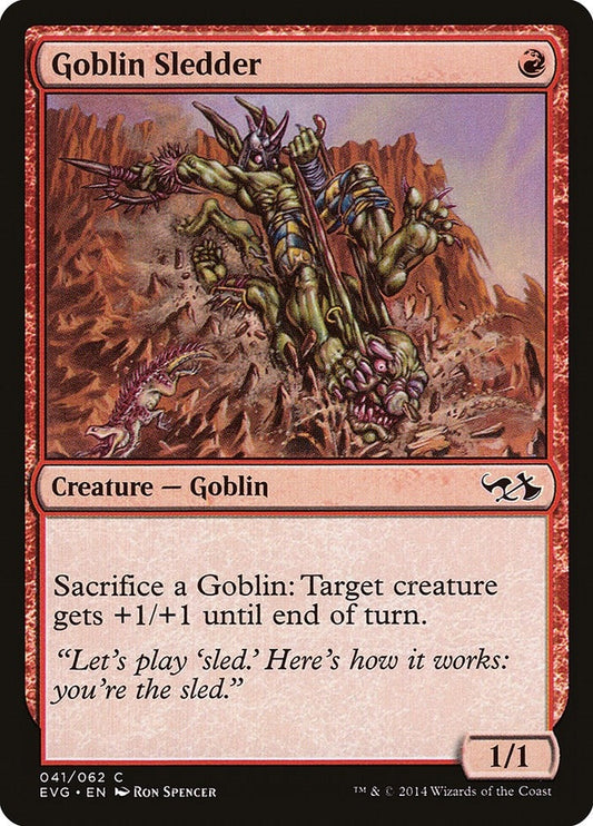Image for Goblin Sledder (41) (Duel Decks: Anthology) - Magic: The Gathering