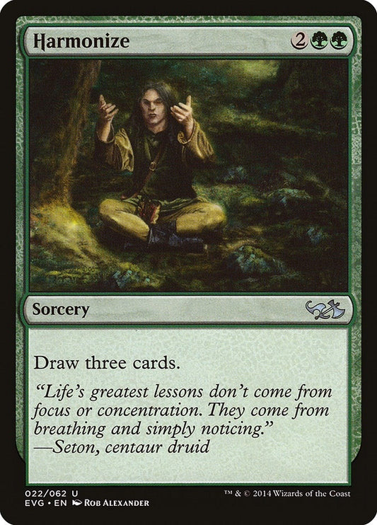 Image for Harmonize (EVG) (22) (Duel Decks: Anthology) - Magic: The Gathering