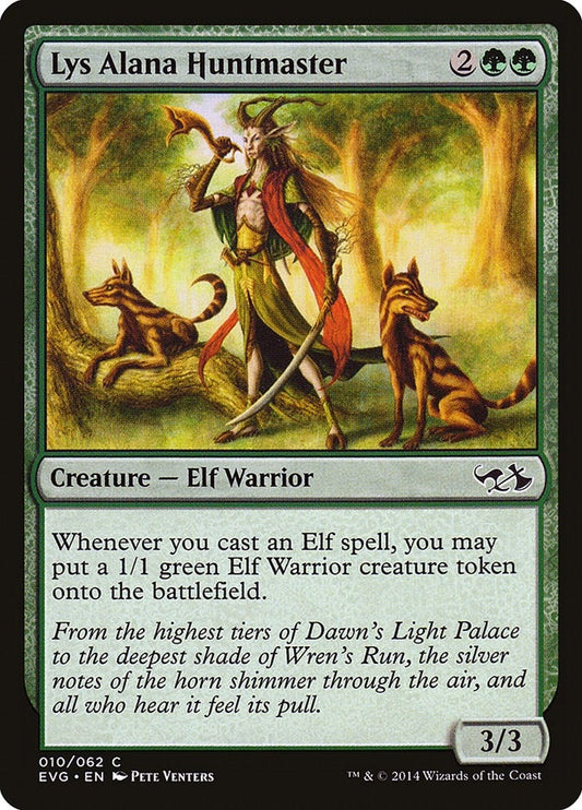 Image for Lys Alana Huntmaster (10) (Duel Decks: Anthology) - Magic: The Gathering
