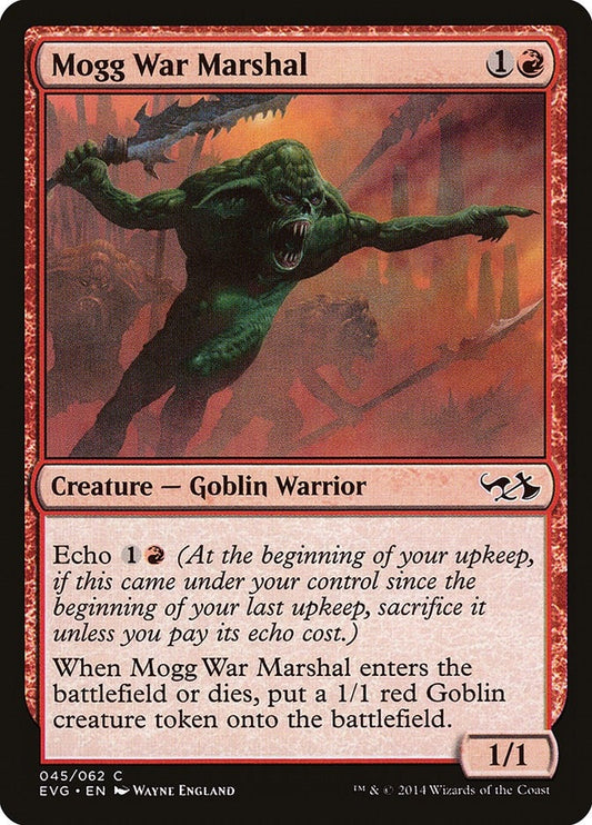 Image for Mogg War Marshal (45) (Duel Decks: Anthology) - Magic: The Gathering