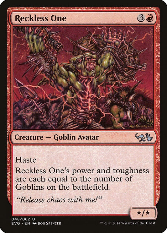 Image for Reckless One (48) (Duel Decks: Anthology) - Magic: The Gathering