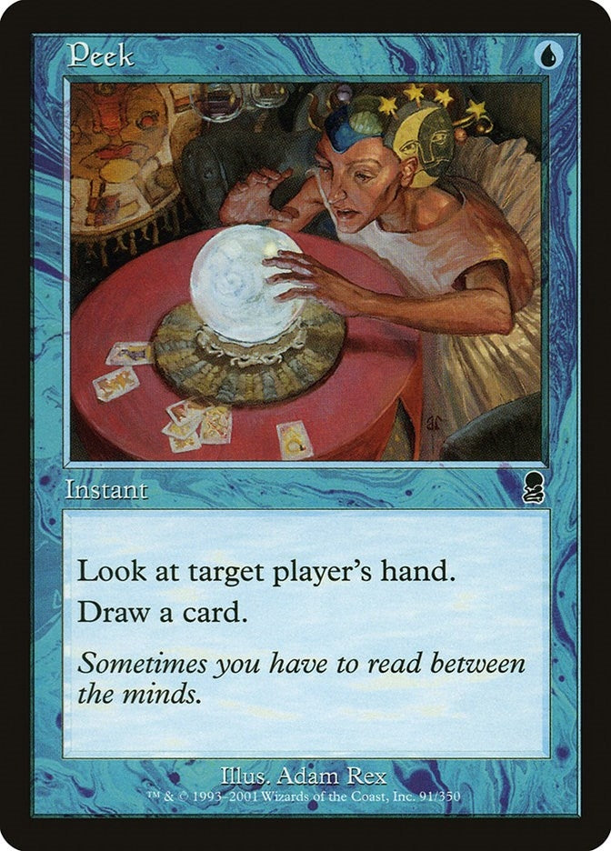 Image for Peek (91) (Odyssey) - Magic: The Gathering