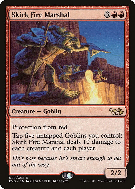 Image for Skirk Fire Marshal (50) (Duel Decks: Anthology) - Magic: The Gathering