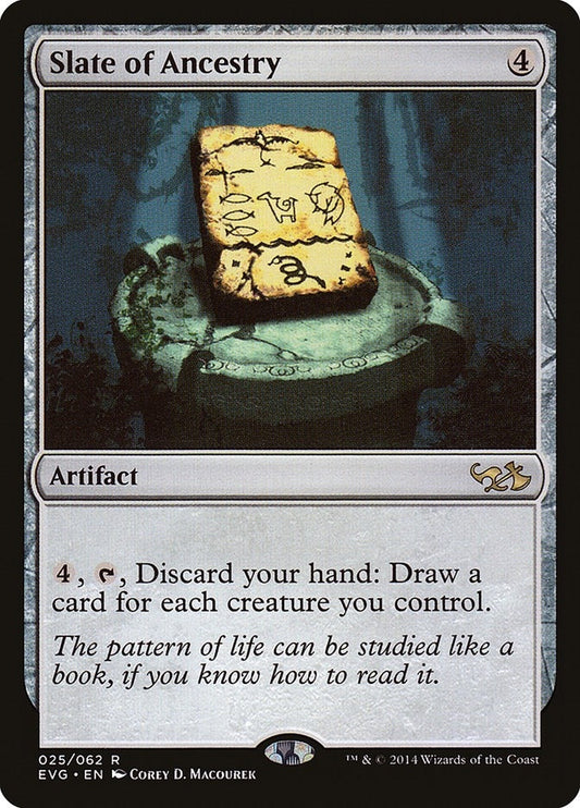 Image for Slate of Ancestry (25) (Duel Decks: Anthology) - Magic: The Gathering