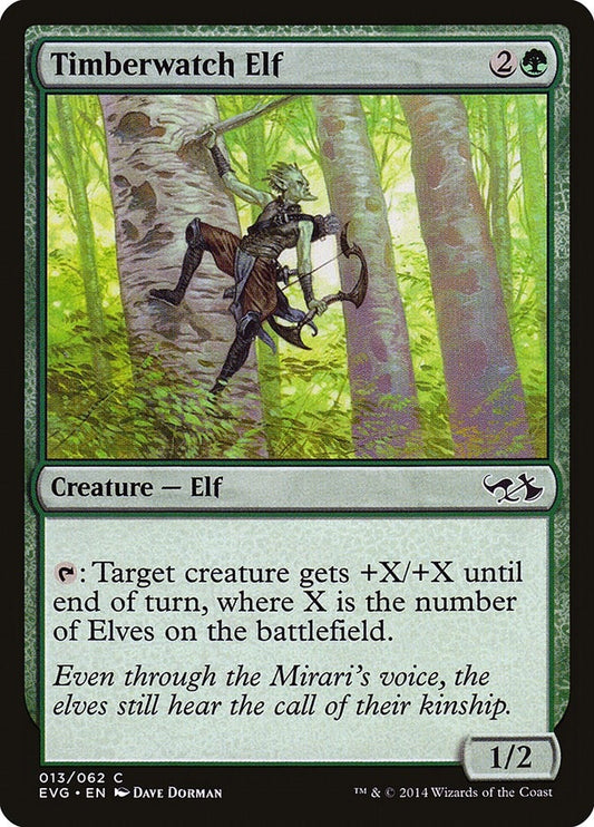 Image for Timberwatch Elf (13) (Duel Decks: Anthology) - Magic: The Gathering