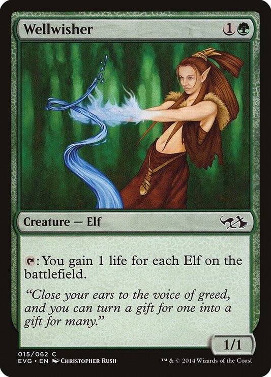 Image for Wellwisher (15) (Duel Decks: Anthology) - Magic: The Gathering