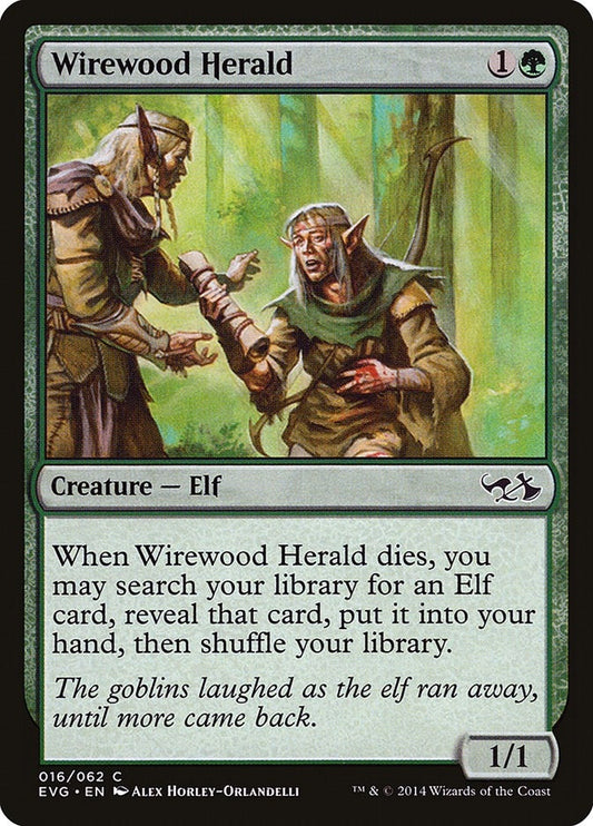 Image for Wirewood Herald (16) (Duel Decks: Anthology) - Magic: The Gathering