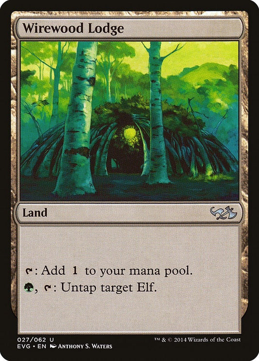Image for Wirewood Lodge (27) (Duel Decks: Anthology) - Magic: The Gathering