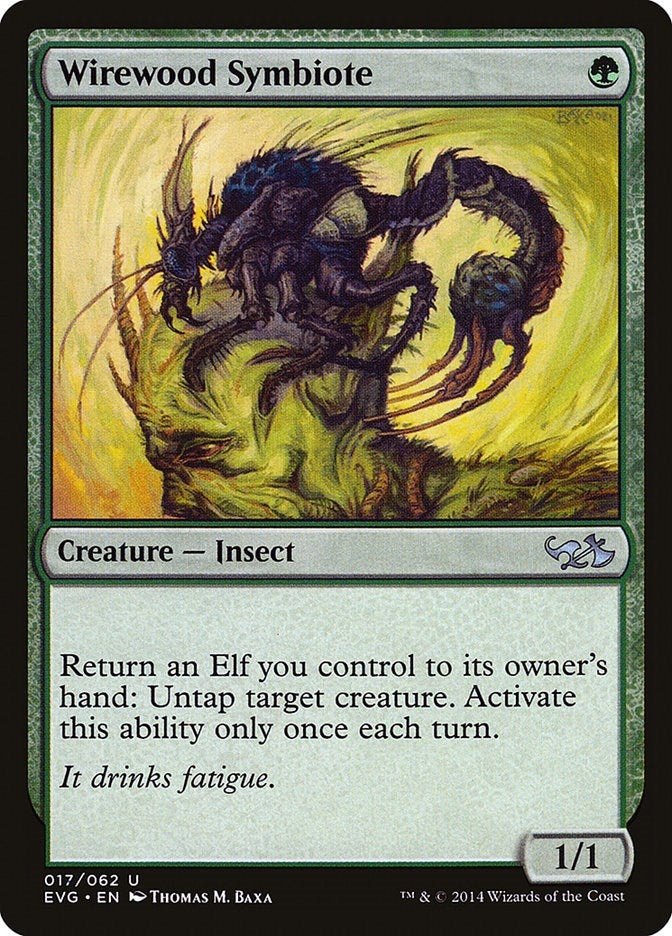 Image for Wirewood Symbiote (17) (Duel Decks: Anthology) - Magic: The Gathering