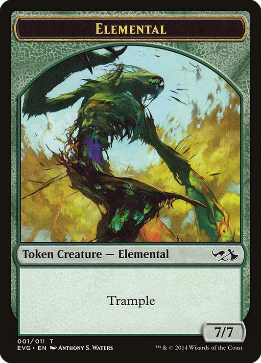 Image for Elemental Token (1) (Duel Decks: Anthology) - Magic: The Gathering