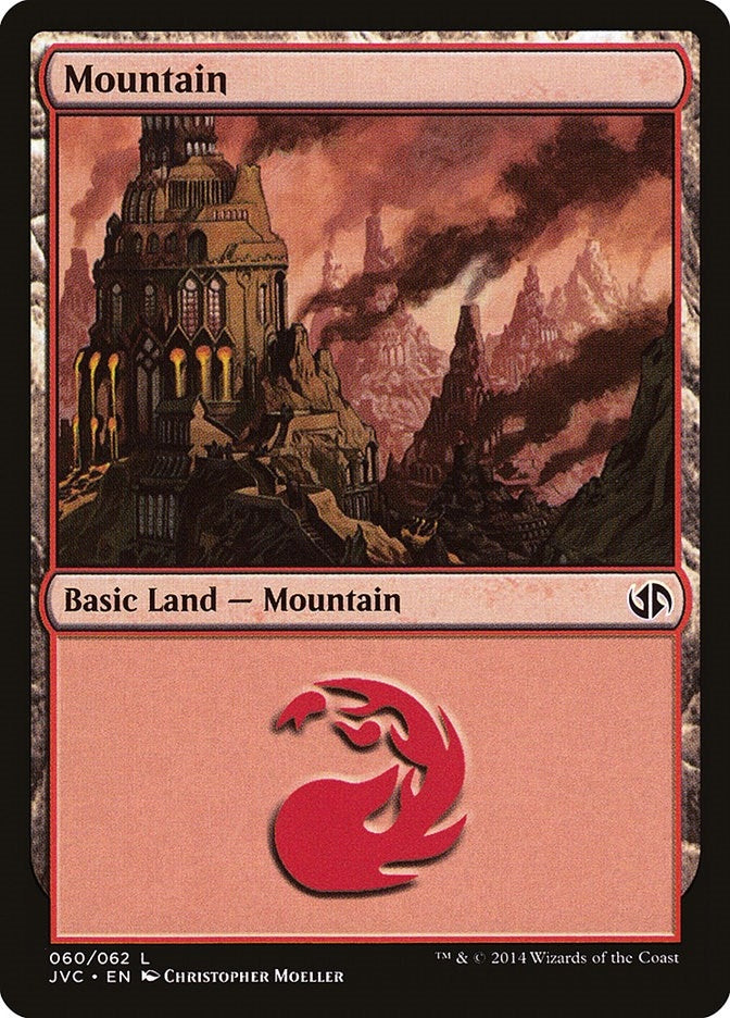 Image for Mountain (060) (JVC) (60) (Duel Decks: Anthology) - Magic: The Gathering