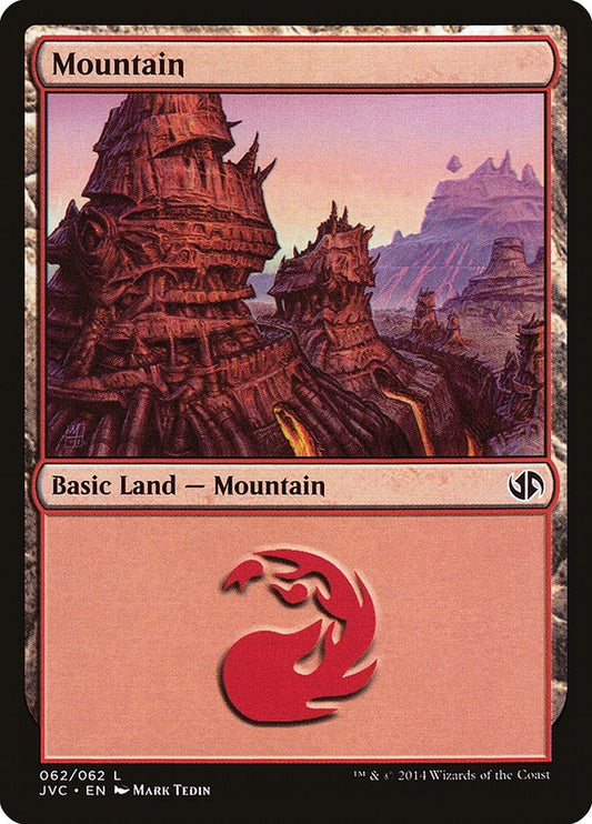 Image for Mountain (062) (JVC) (62) (Duel Decks: Anthology) - Magic: The Gathering