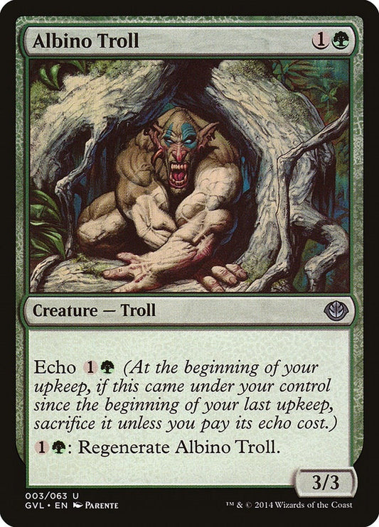 Image for Albino Troll (3) (Duel Decks: Anthology) - Magic: The Gathering