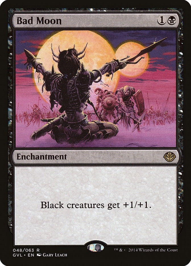 Image for Bad Moon (48) (Duel Decks: Anthology) - Magic: The Gathering