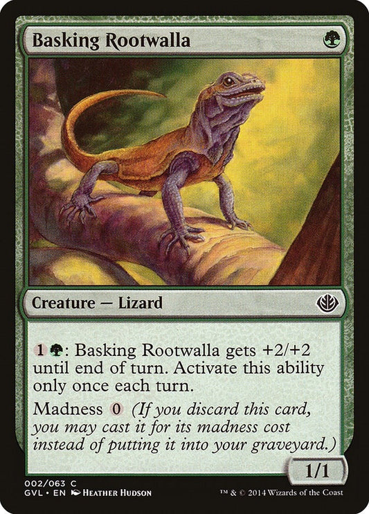 Image for Basking Rootwalla (2) (Duel Decks: Anthology) - Magic: The Gathering
