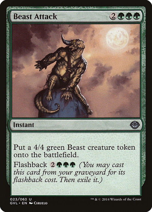 Image for Beast Attack (23) (Duel Decks: Anthology) - Magic: The Gathering