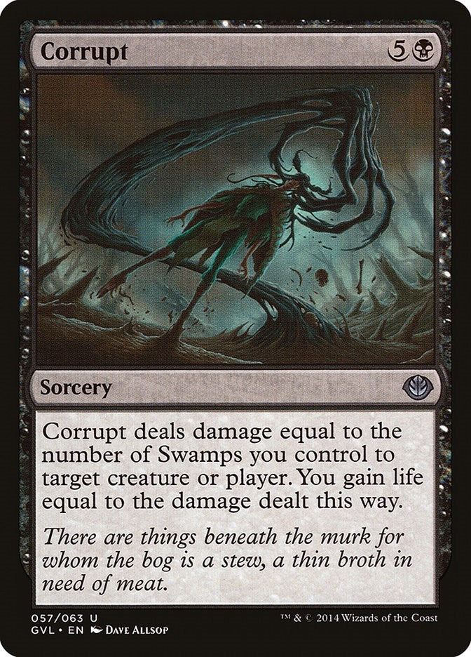 Image for Corrupt (GVL) (57) (Duel Decks: Anthology) - Magic: The Gathering