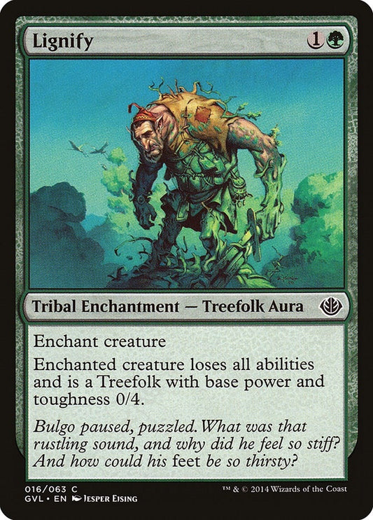 Image for Lignify (16) (Duel Decks: Anthology) - Magic: The Gathering
