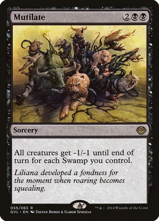 Image for Mutilate (55) (Duel Decks: Anthology) - Magic: The Gathering