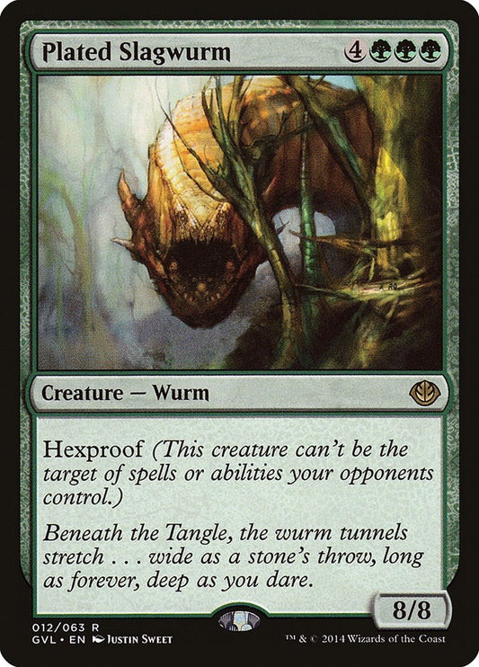 Image for Plated Slagwurm (12) (Duel Decks: Anthology) - Magic: The Gathering